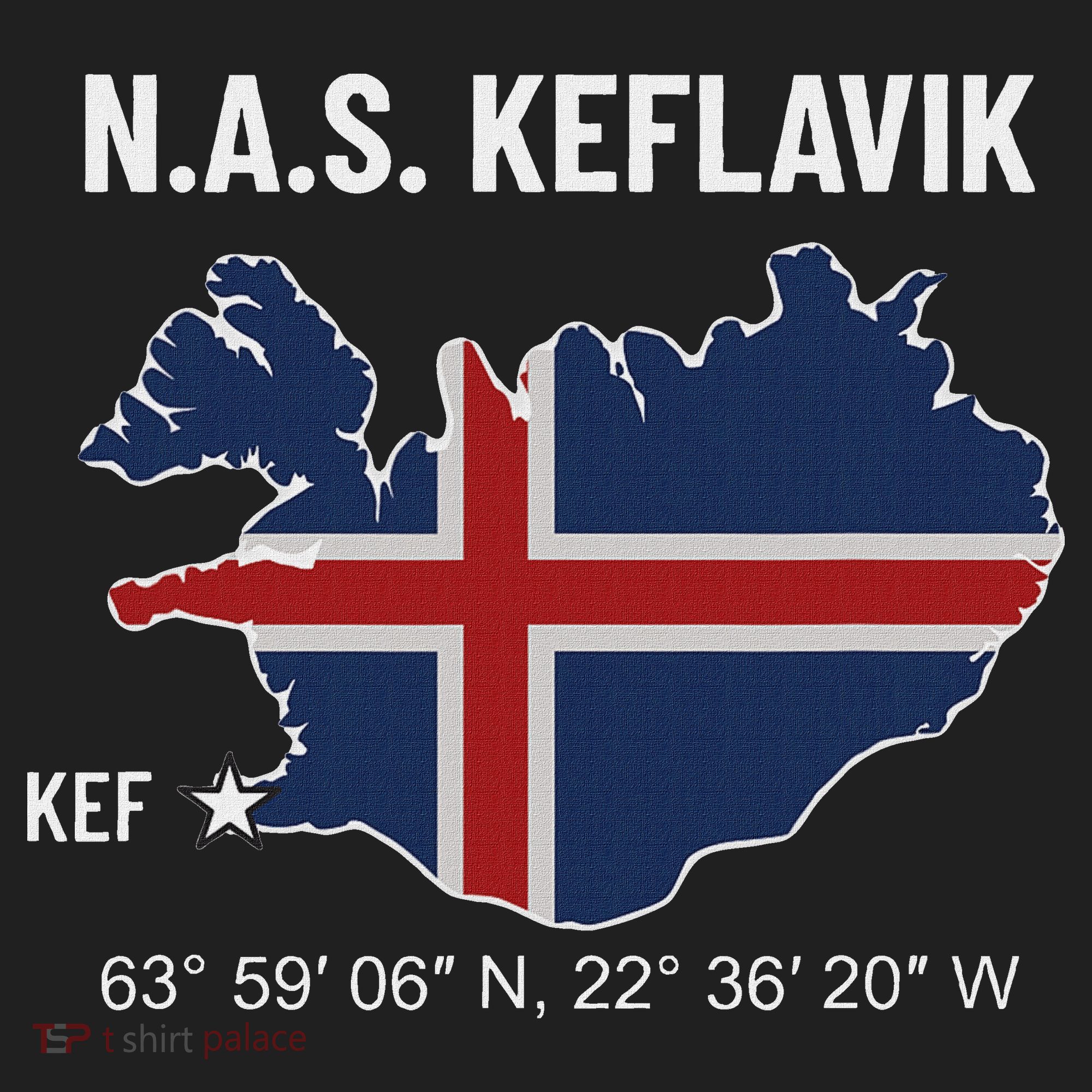 Nas Keflavik Iceland Beanie