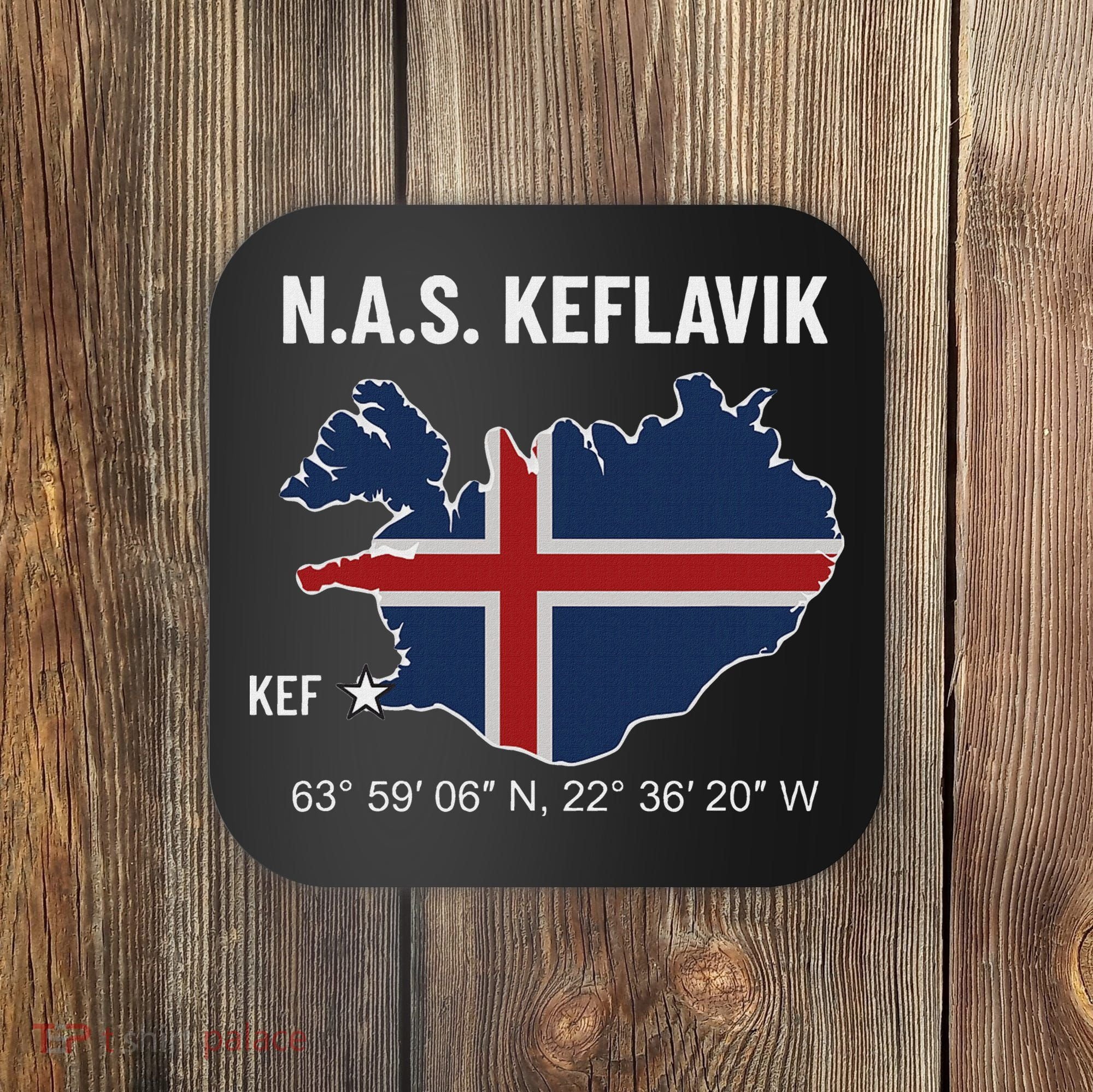Nas Keflavik Iceland Coaster