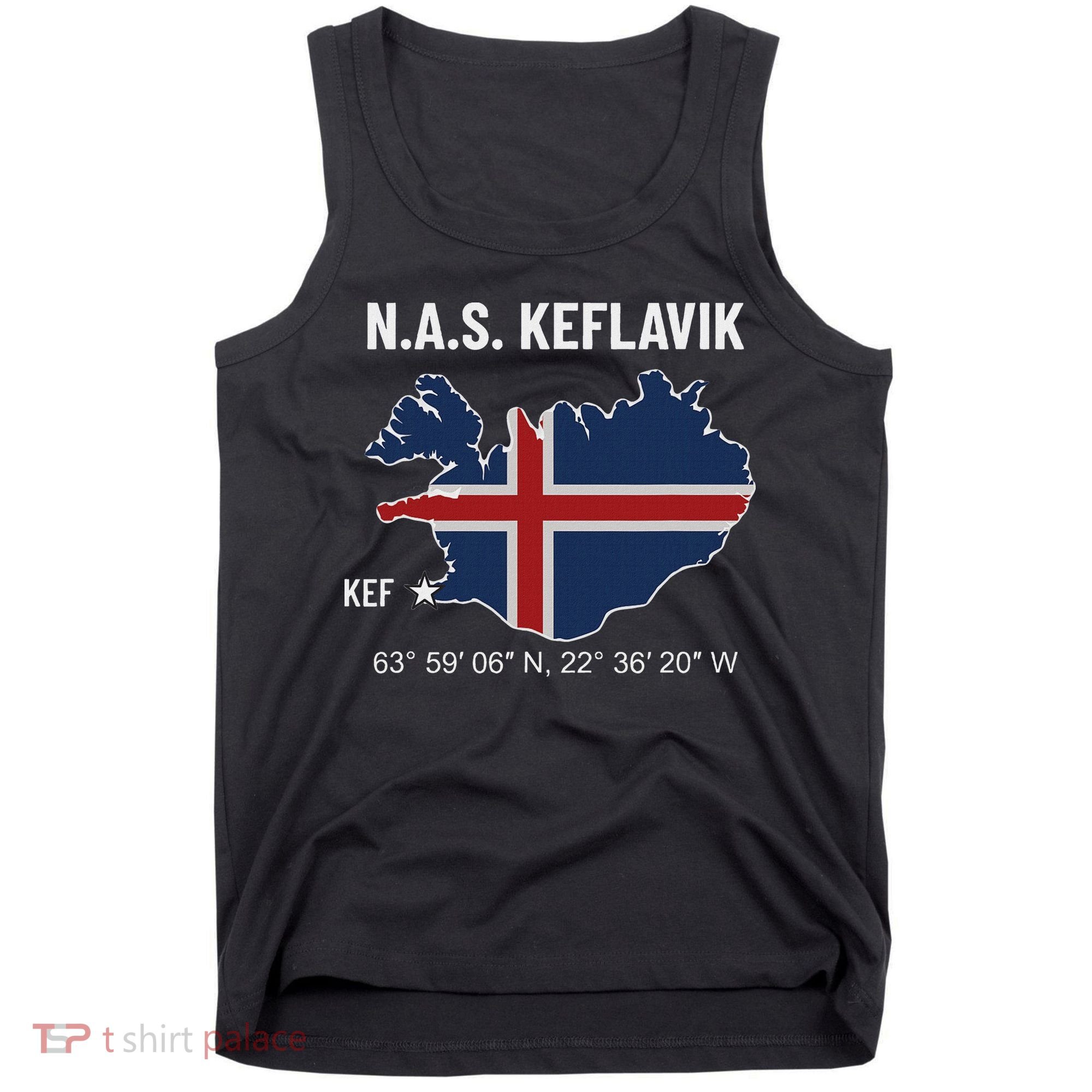 Nas Keflavik Iceland Tank Top