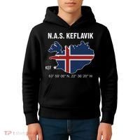 Nas Keflavik Iceland Kids Hoodie thumb 4
