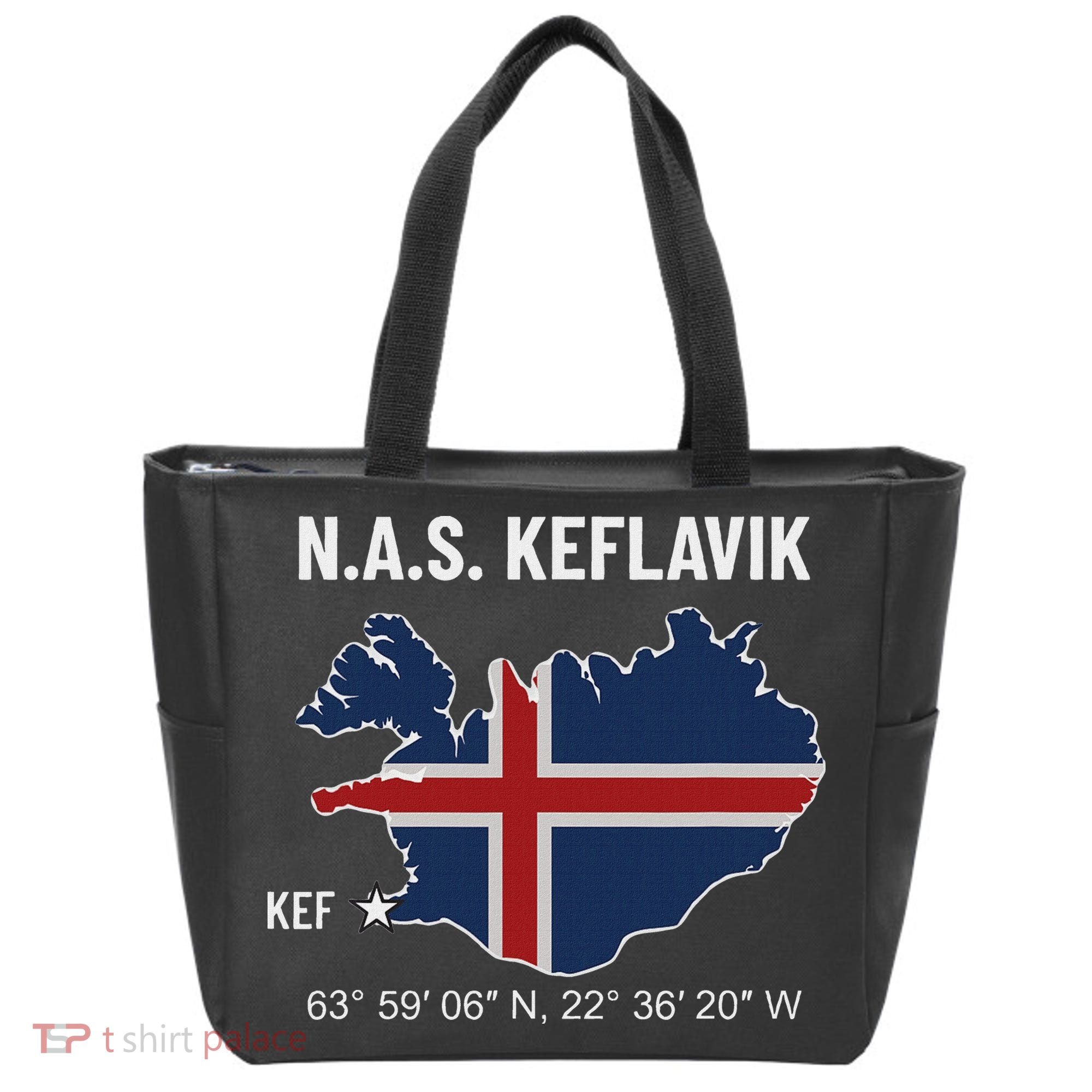 Nas Keflavik Iceland Tote Bag