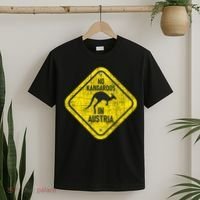 No Kangaroos In Austria Zookeeper Wildlife Animal Lover T-Shirt thumb 2