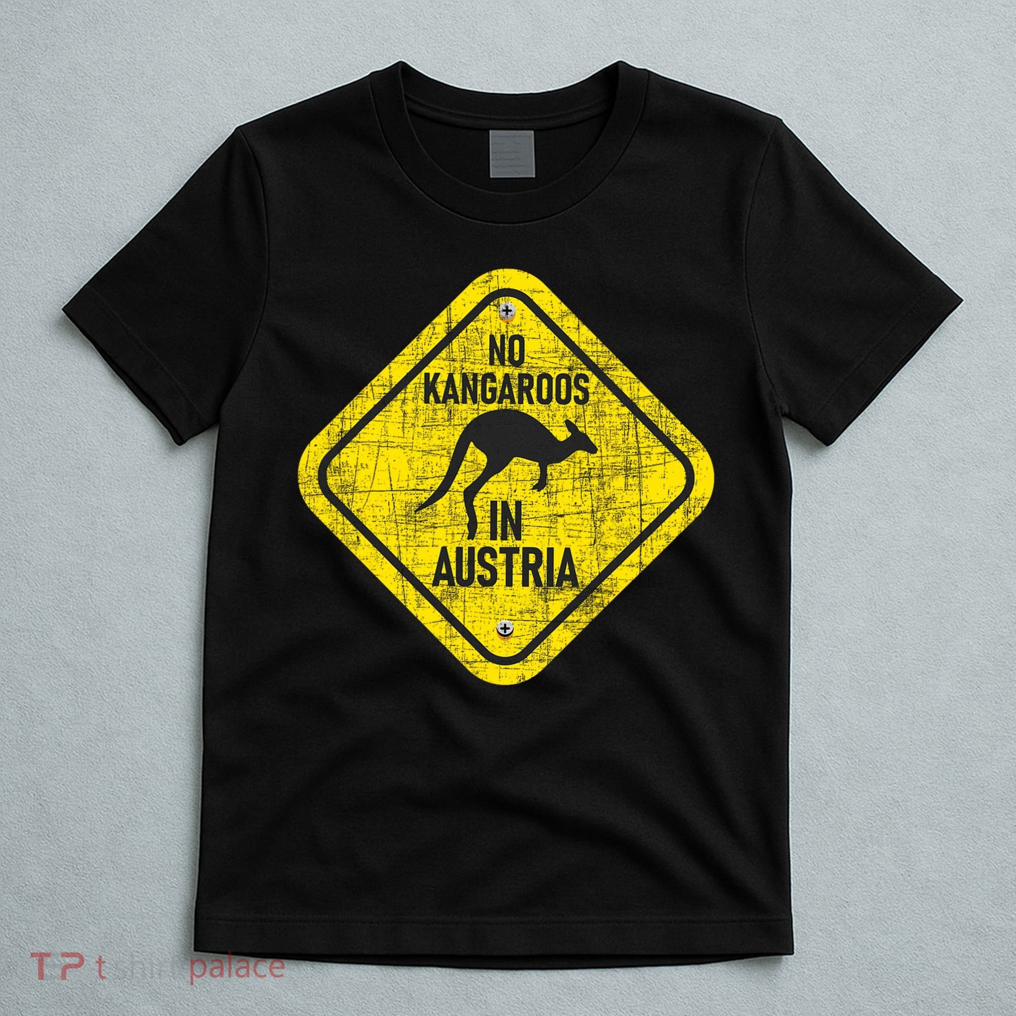 No Kangaroos In Austria Zookeeper Wildlife Animal Lover T-Shirt