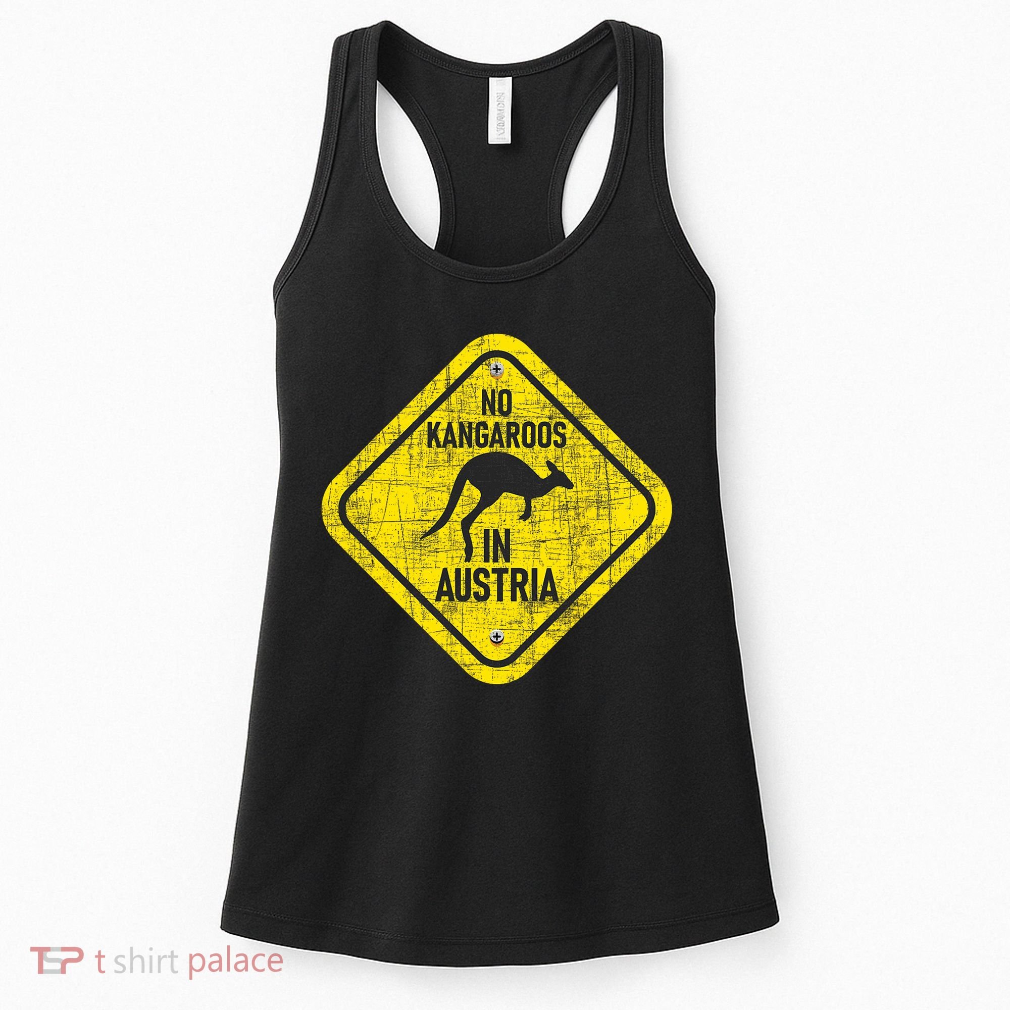 No Kangaroos In Austria Zookeeper Wildlife Animal Lover Women's Tank Top