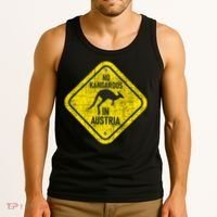 No Kangaroos In Austria Zookeeper Wildlife Animal Lover Tank Top thumb 3