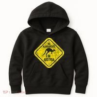 No Kangaroos In Austria Zookeeper Wildlife Animal Lover Kids Hoodie thumb 0