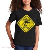 No Kangaroos In Austria Zookeeper Wildlife Animal Lover Kids T-Shirt thumb 2
