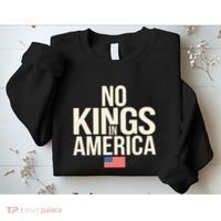 No Kings In America Democracy United States Independence Sweatshirt thumb 2