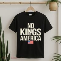 No Kings In America Democracy United States Independence T-Shirt thumb 2