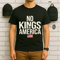 No Kings In America Democracy United States Independence T-Shirt thumb 6
