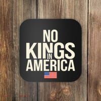 No Kings In America Democracy United States Independence Coaster thumb 0