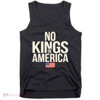No Kings In America Democracy United States Independence Tank Top thumb 0