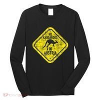 No Kangaroos In Austria Zookeeper Wildlife Animal Lover Long Sleeve Shirt thumb 0