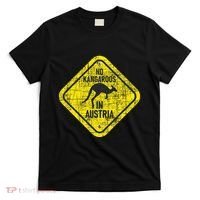 No Kangaroos In Austria Zookeeper Wildlife Animal Lover T-Shirt thumb 0