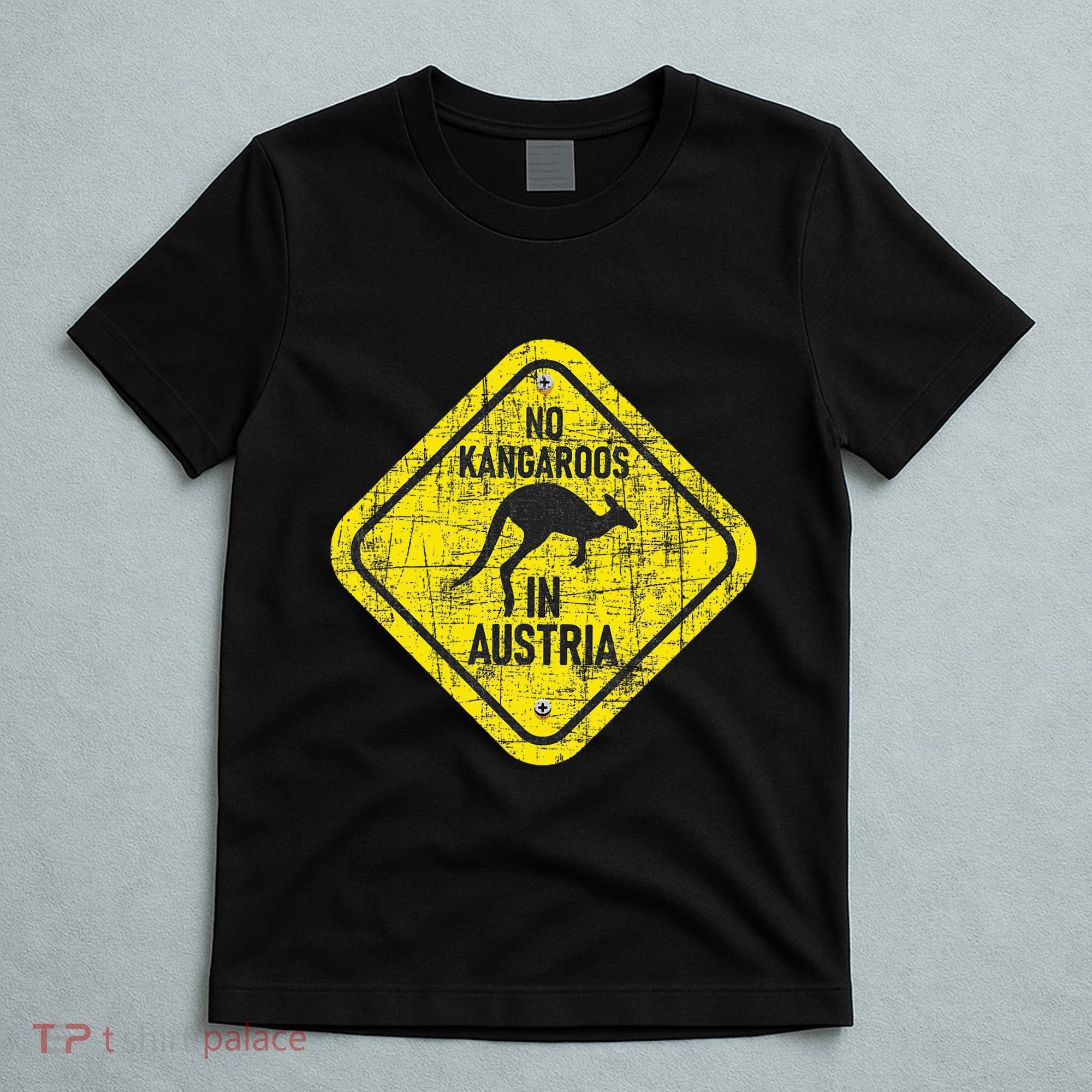 No Kangaroos In Austria Zookeeper Wildlife Animal Lover T-Shirt