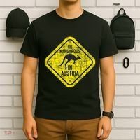 No Kangaroos In Austria Zookeeper Wildlife Animal Lover T-Shirt thumb 6