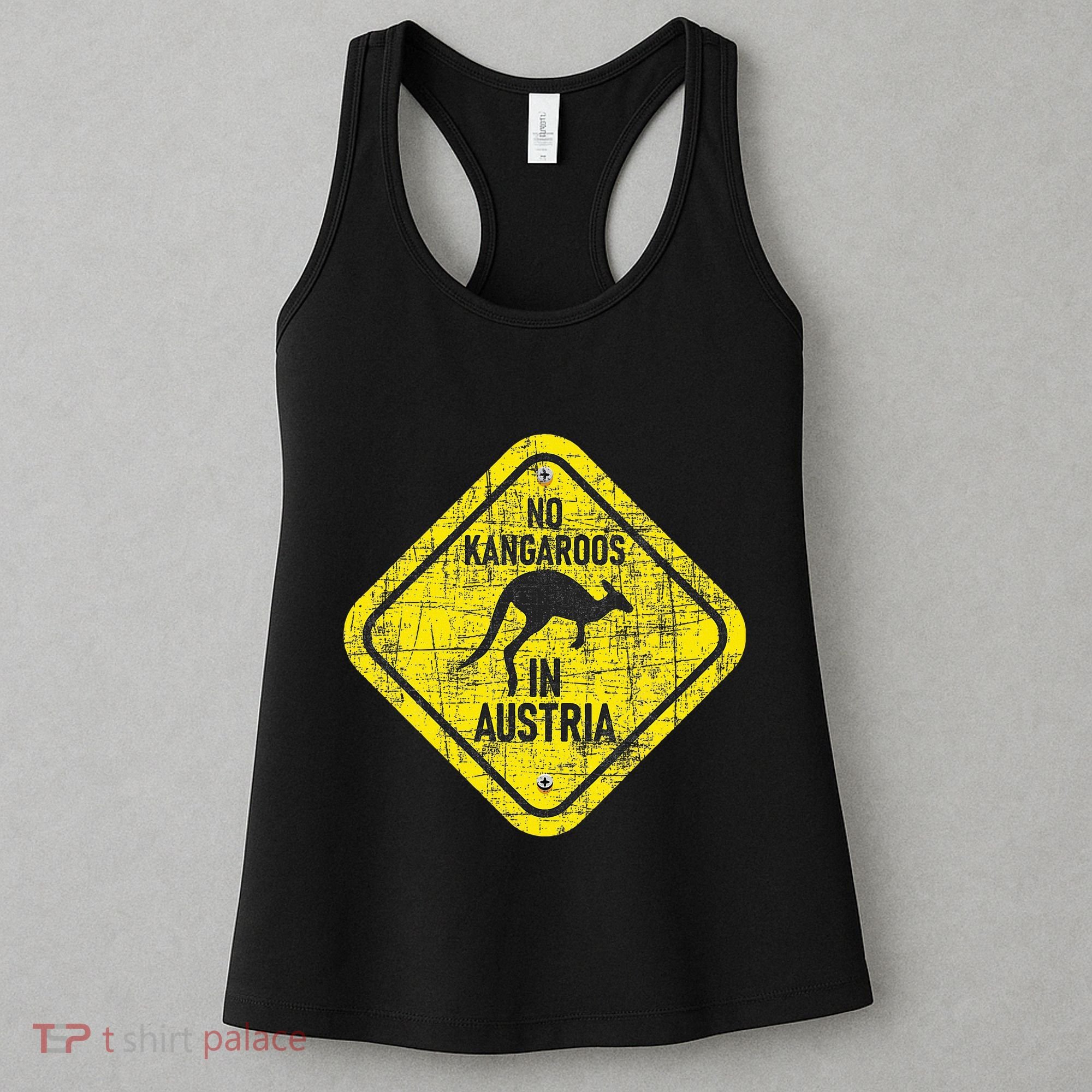 No Kangaroos In Austria Zookeeper Wildlife Animal Lover Women's Tank Top
