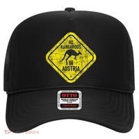 No Kangaroos In Austria Zookeeper Wildlife Animal Lover Hat thumb 0