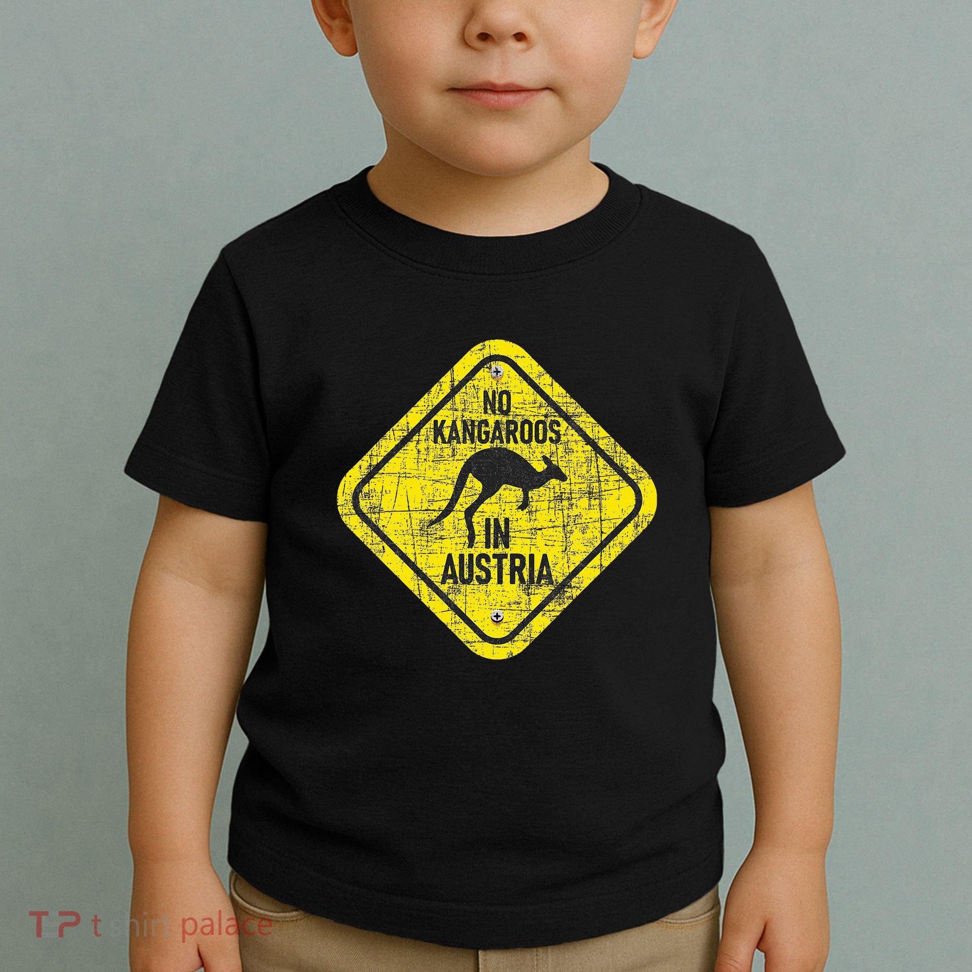 No Kangaroos In Austria Zookeeper Wildlife Animal Lover Toddler T-Shirt