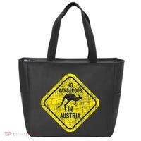 No Kangaroos In Austria Zookeeper Wildlife Animal Lover Tote Bag thumb 0