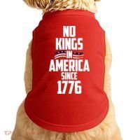 No Kings In America Since 1776 Doggie Tank thumb 0