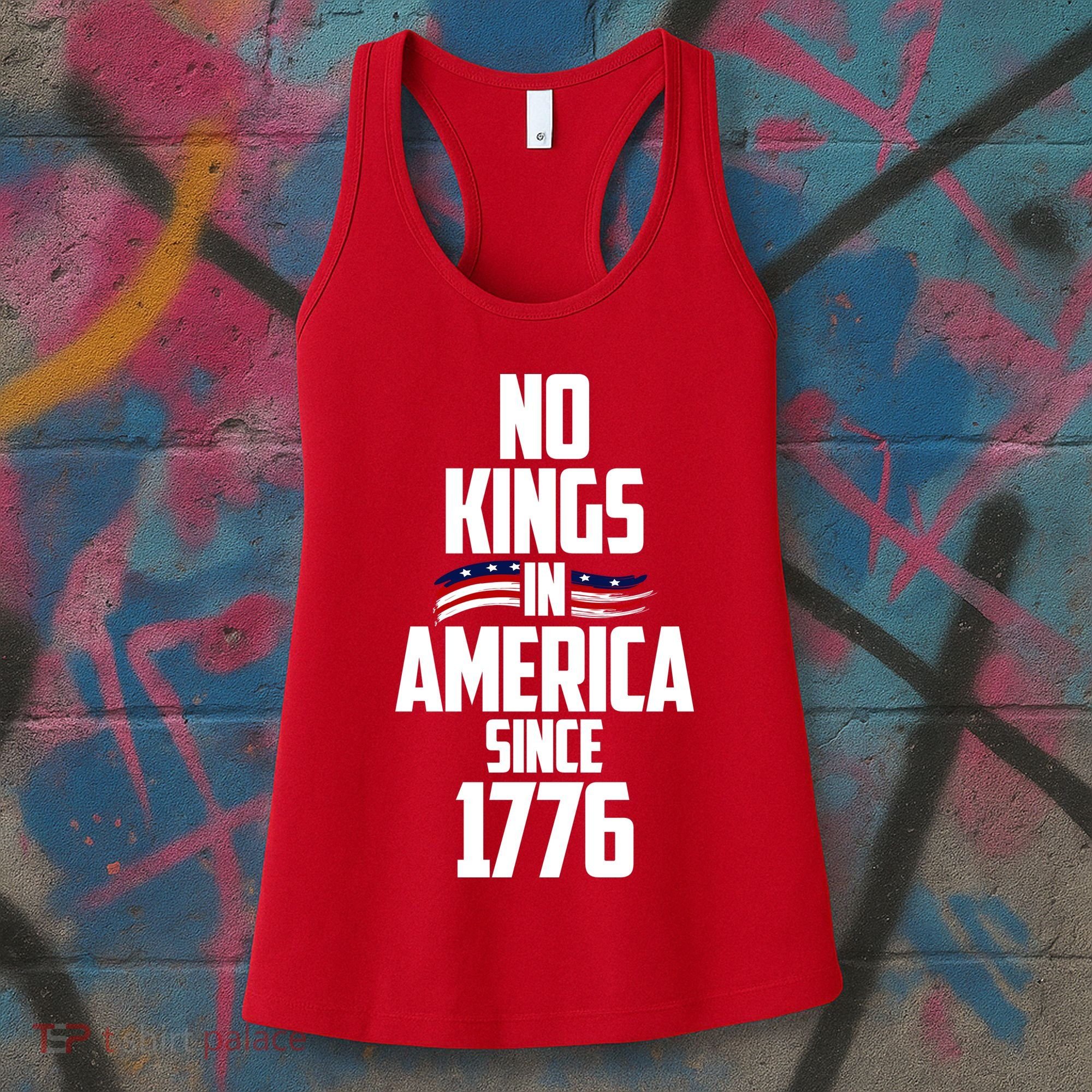 No Kings In America Since 1776 Women's Tank Top