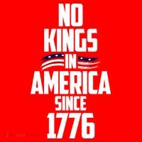 No Kings In America Since 1776 Women's Tank Top thumb 5