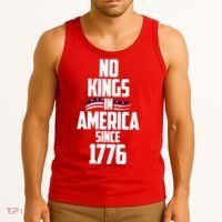 No Kings In America Since 1776 Tank Top thumb 3