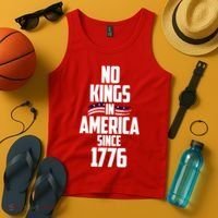 No Kings In America Since 1776 Tank Top thumb 4