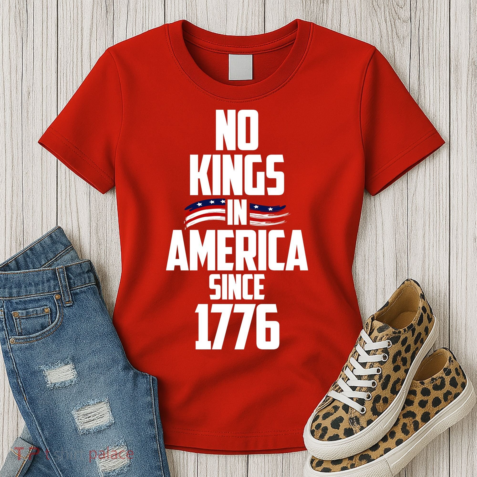 No Kings In America Since 1776 Women's T-Shirt