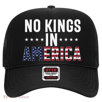 No Kings In America Flag Protest Save Democracy Hat