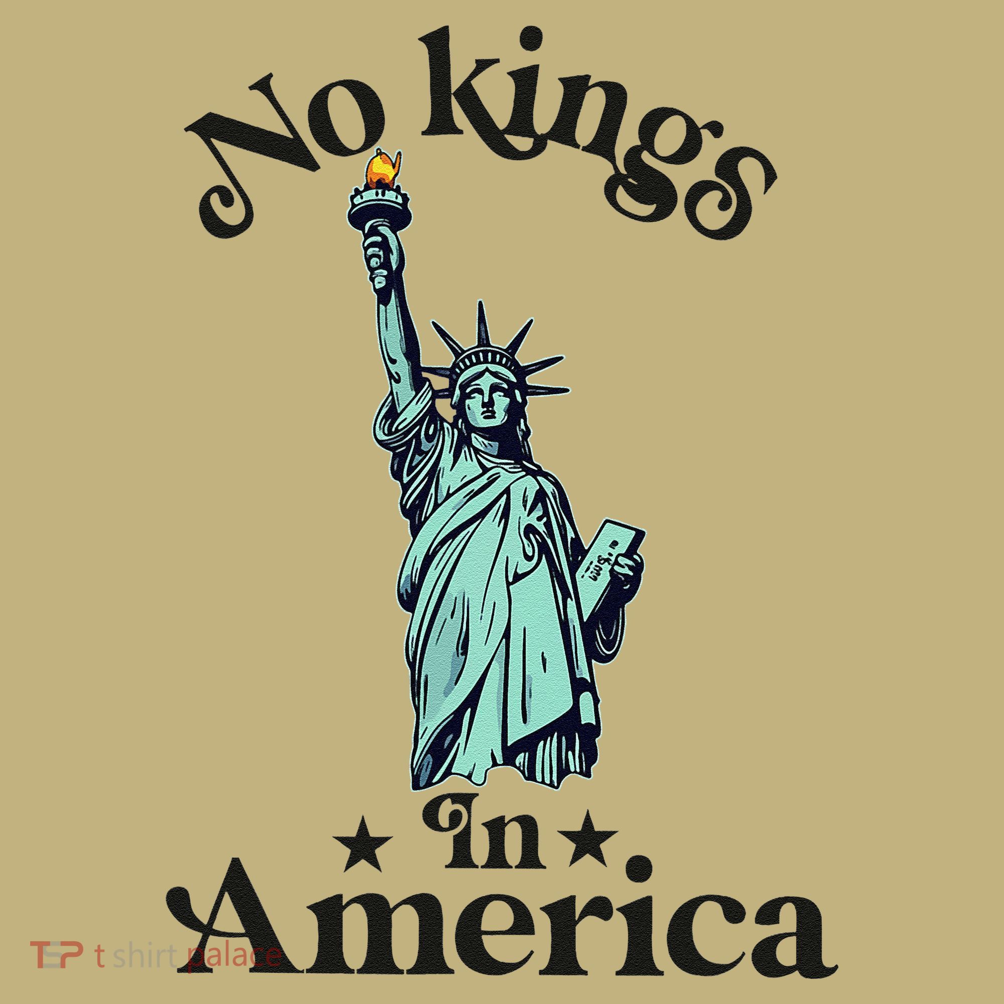 No Kings In America Flag Protest Save Democracy Mousepad
