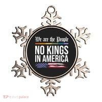 No Kings In America We The People Political Protest Ornament thumb 0
