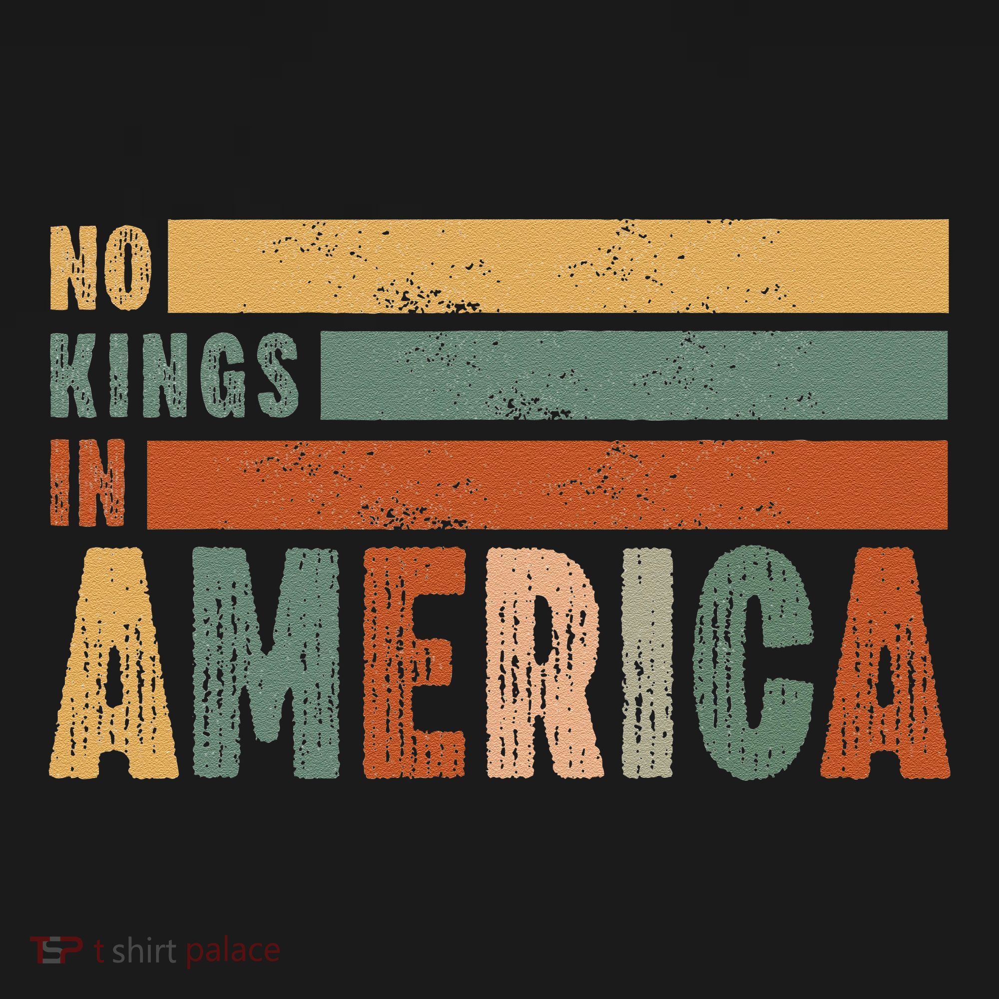 No Kings In America Flag Protest Save Democracy Apron