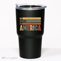 No Kings In America Flag Protest Save Democracy Tumbler thumb 0