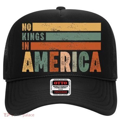 No Kings In America Flag Protest Save Democracy Hat