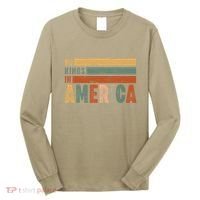 No Kings In America Flag Protest Save Democracy Long Sleeve Shirt thumb 0