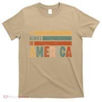 No Kings In America Flag Protest Save Democracy T-Shirt thumb 0