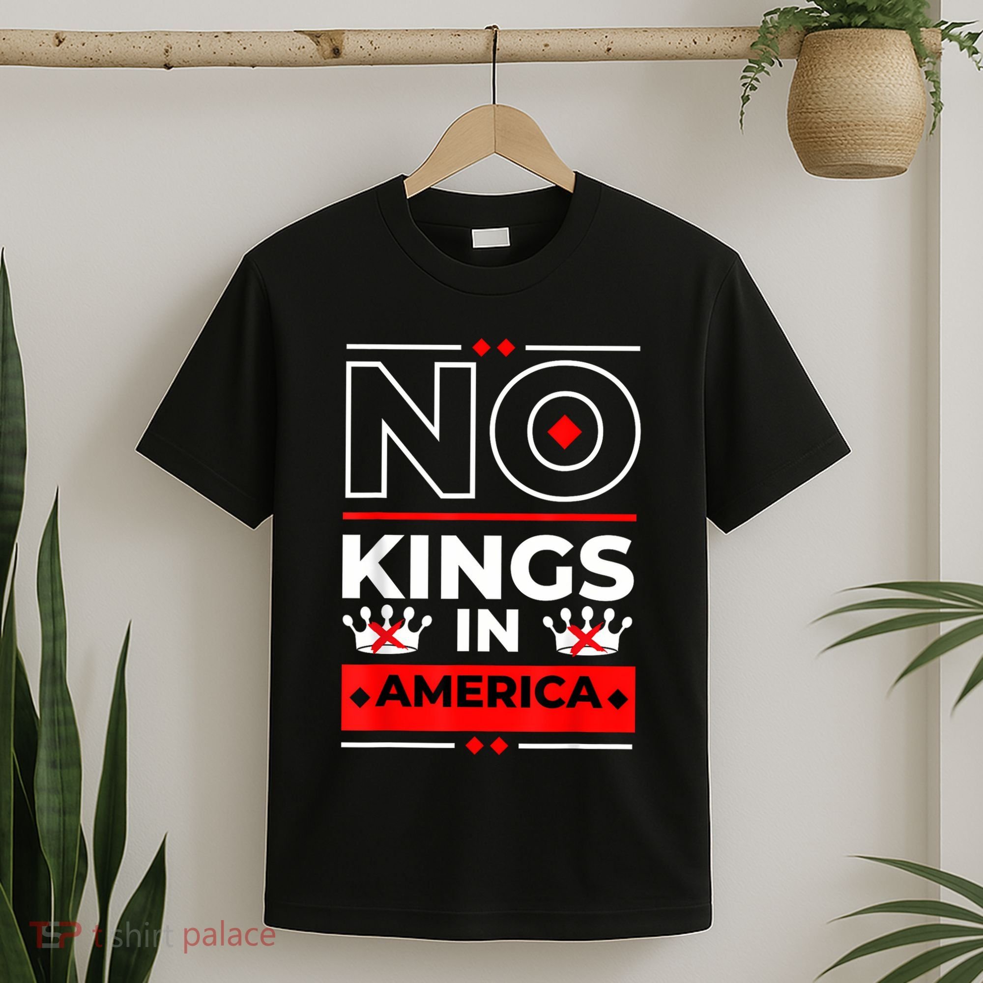 No Kings In America We The People Political T-Shirt
