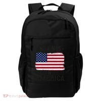 No Kings In America Flag Protest Save Democracy Backpack thumb 0