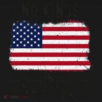 No Kings In America Flag Protest Save Democracy Coaster thumb 2