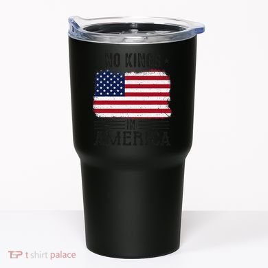 No Kings In America Flag Protest Save Democracy Tumbler