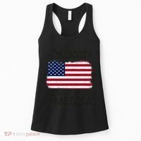 No Kings In America Flag Protest Save Democracy Women's Tank Top thumb 0