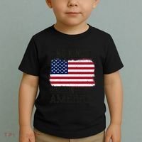 No Kings In America Flag Protest Save Democracy Toddler T-Shirt thumb 2