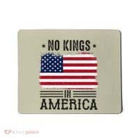 No Kings In America Flag Protest Save Democracy Mousepad thumb 0