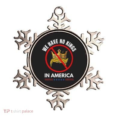 No Kings In America Ornament