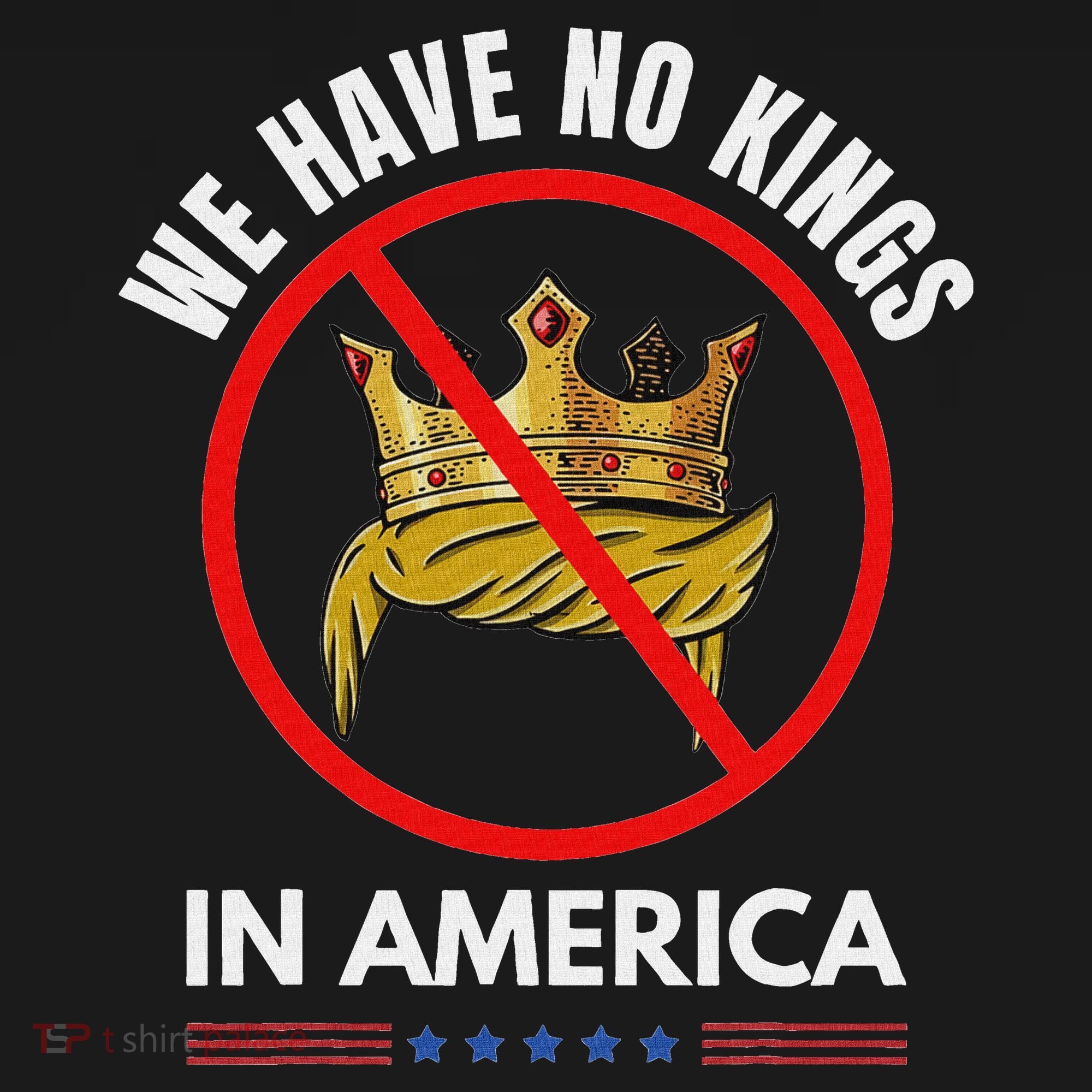 No Kings In America Ornament