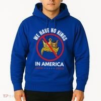 No Kings In America Hoodie thumb 2