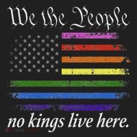 No Kings Live Here We The People Political Beanie thumb 2