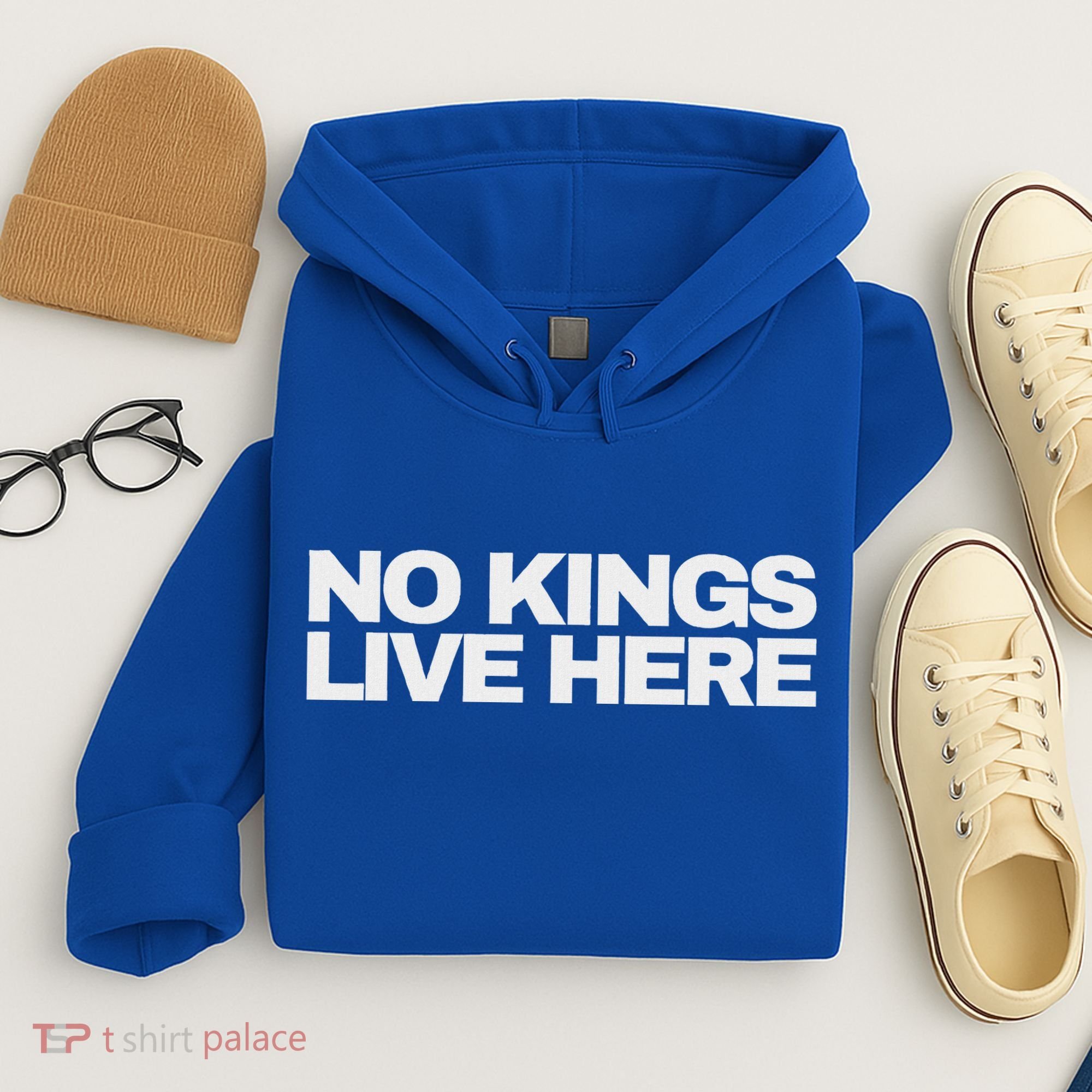 No Kings Live Here Hoodie